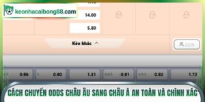 cách chuyển odds châu Âu sang châu Á
