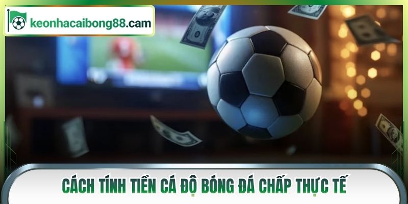 Cách tính tiền cá độ bóng đá chấp thực tế