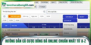 Hướng Dẫn Cá Cược Bóng Đá Online